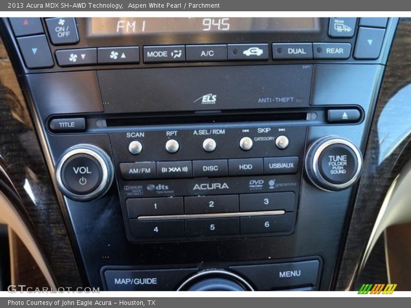 Aspen White Pearl / Parchment 2013 Acura MDX SH-AWD Technology