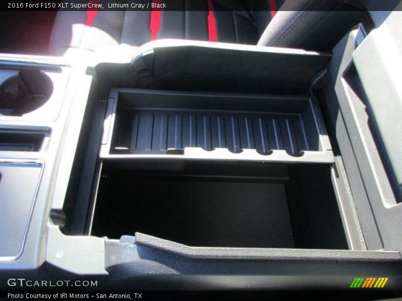 Lithium Gray / Black 2016 Ford F150 XLT SuperCrew