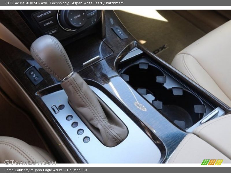 Aspen White Pearl / Parchment 2013 Acura MDX SH-AWD Technology