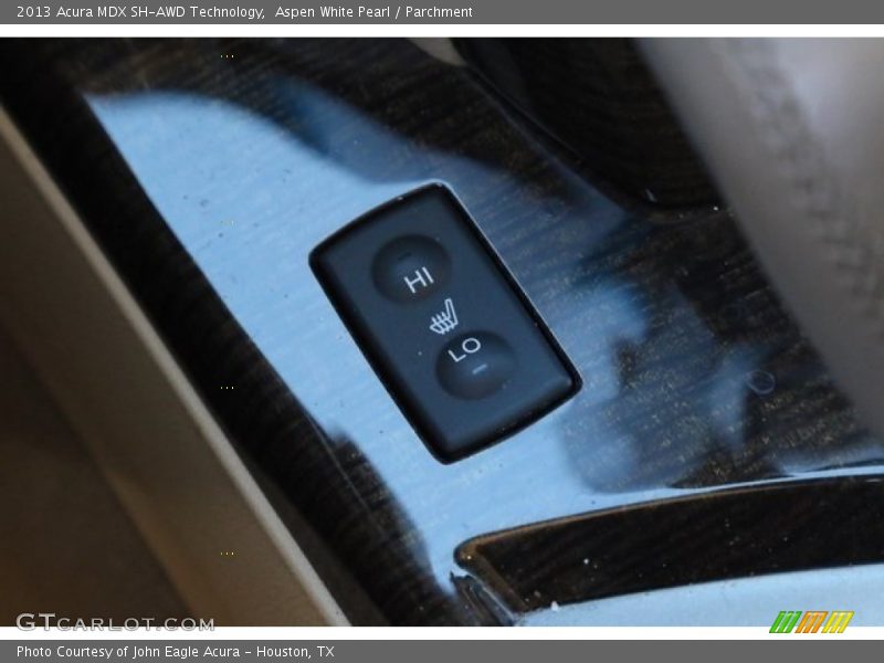 Aspen White Pearl / Parchment 2013 Acura MDX SH-AWD Technology