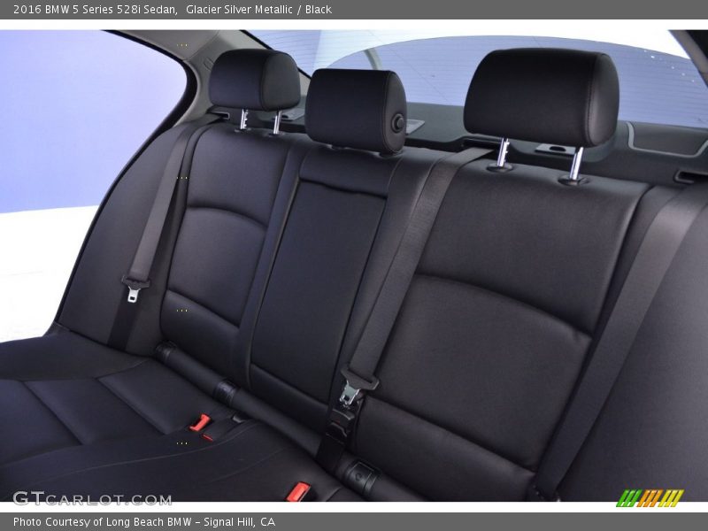 Glacier Silver Metallic / Black 2016 BMW 5 Series 528i Sedan