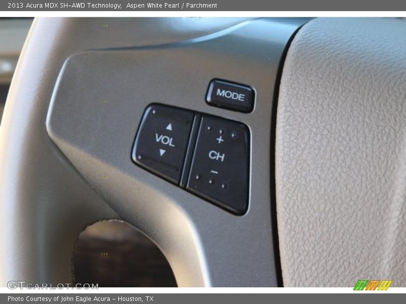 Aspen White Pearl / Parchment 2013 Acura MDX SH-AWD Technology