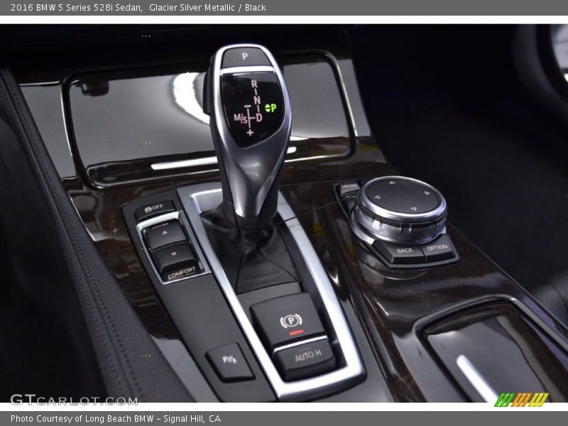 Glacier Silver Metallic / Black 2016 BMW 5 Series 528i Sedan