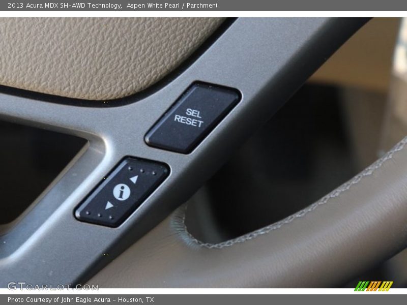 Aspen White Pearl / Parchment 2013 Acura MDX SH-AWD Technology