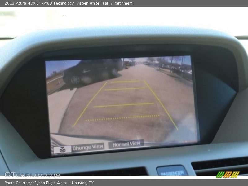 Aspen White Pearl / Parchment 2013 Acura MDX SH-AWD Technology