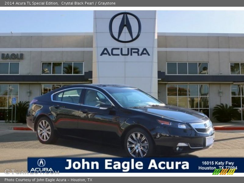 Crystal Black Pearl / Graystone 2014 Acura TL Special Edition