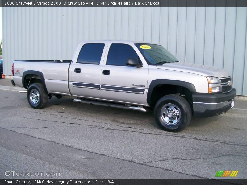 Silver Birch Metallic / Dark Charcoal 2006 Chevrolet Silverado 2500HD Crew Cab 4x4