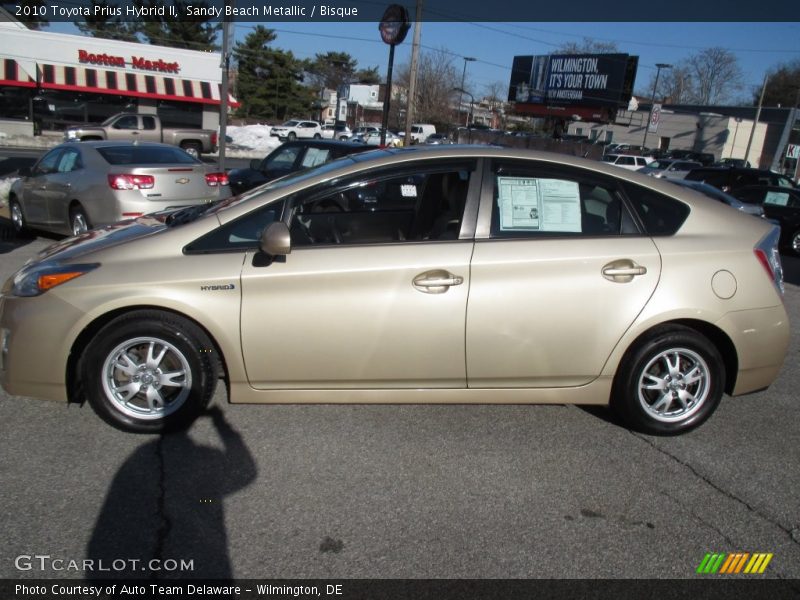 Sandy Beach Metallic / Bisque 2010 Toyota Prius Hybrid II