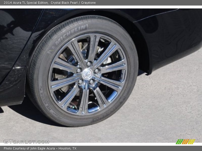 Crystal Black Pearl / Graystone 2014 Acura TL Special Edition