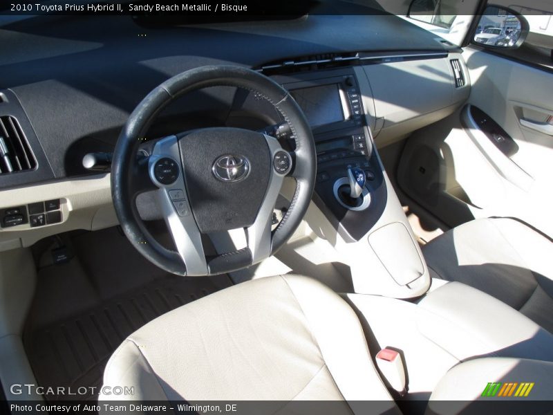 Sandy Beach Metallic / Bisque 2010 Toyota Prius Hybrid II