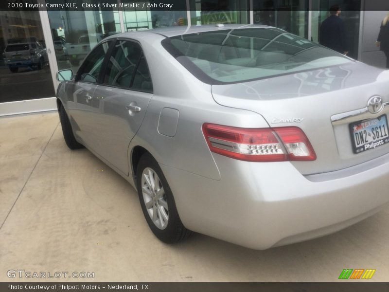 Classic Silver Metallic / Ash Gray 2010 Toyota Camry XLE