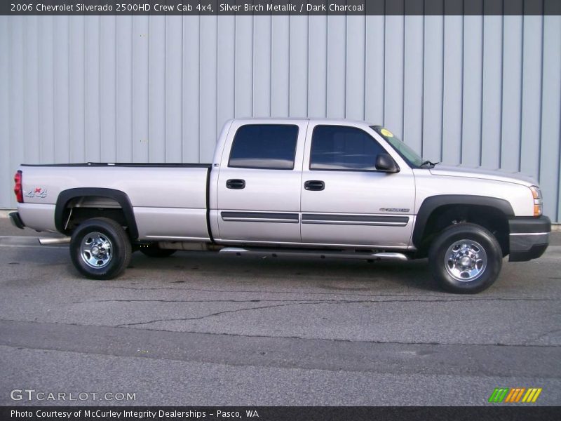 Silver Birch Metallic / Dark Charcoal 2006 Chevrolet Silverado 2500HD Crew Cab 4x4