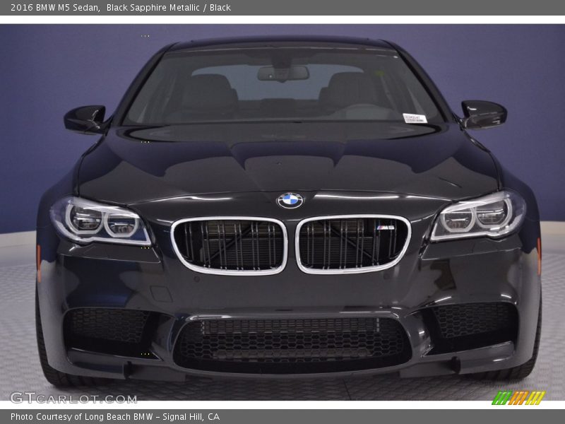 Black Sapphire Metallic / Black 2016 BMW M5 Sedan
