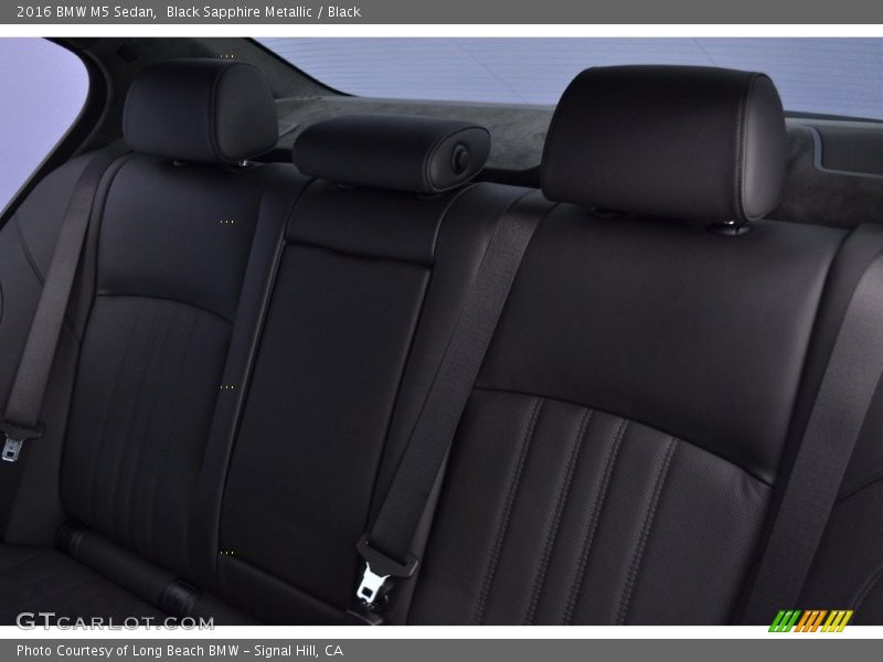 Black Sapphire Metallic / Black 2016 BMW M5 Sedan