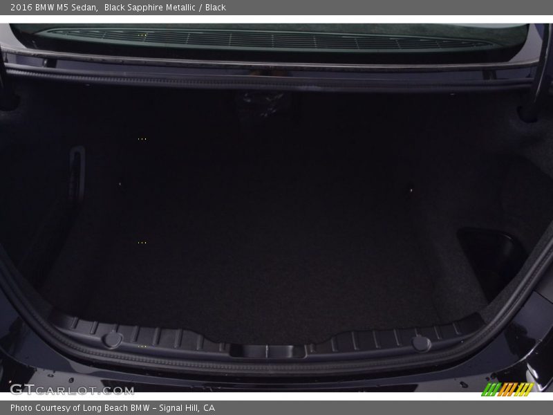 Black Sapphire Metallic / Black 2016 BMW M5 Sedan