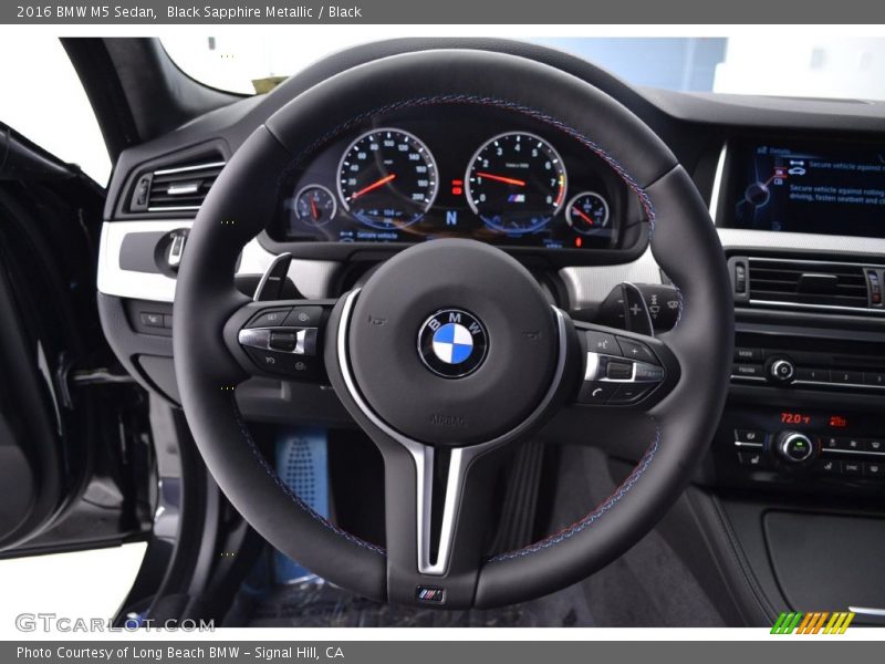 Black Sapphire Metallic / Black 2016 BMW M5 Sedan