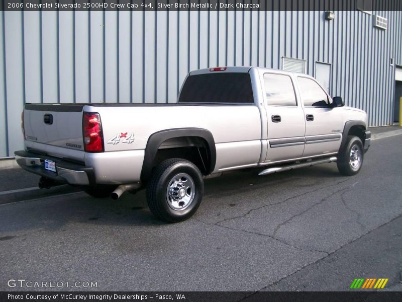 Silver Birch Metallic / Dark Charcoal 2006 Chevrolet Silverado 2500HD Crew Cab 4x4
