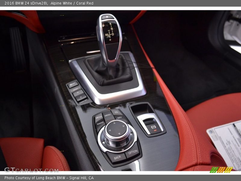 Alpine White / Coral Red 2016 BMW Z4 sDrive28i
