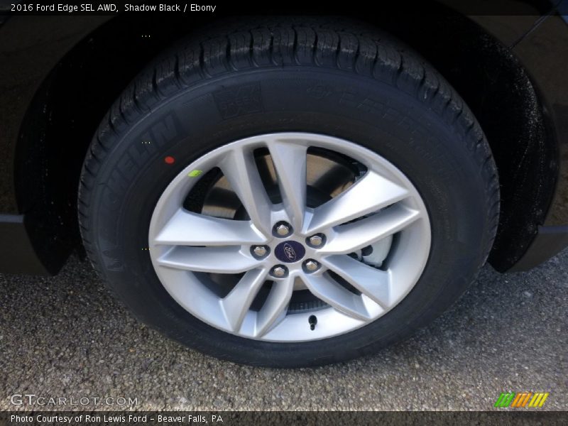 Shadow Black / Ebony 2016 Ford Edge SEL AWD