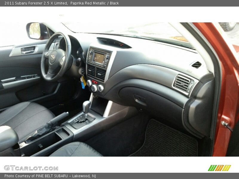 Paprika Red Metallic / Black 2011 Subaru Forester 2.5 X Limited