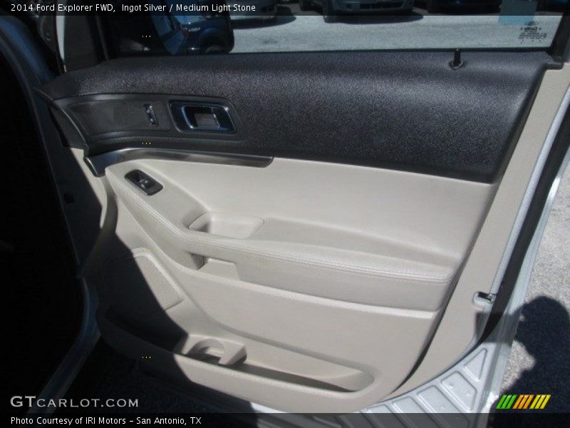 Ingot Silver / Medium Light Stone 2014 Ford Explorer FWD