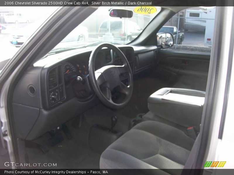 Silver Birch Metallic / Dark Charcoal 2006 Chevrolet Silverado 2500HD Crew Cab 4x4