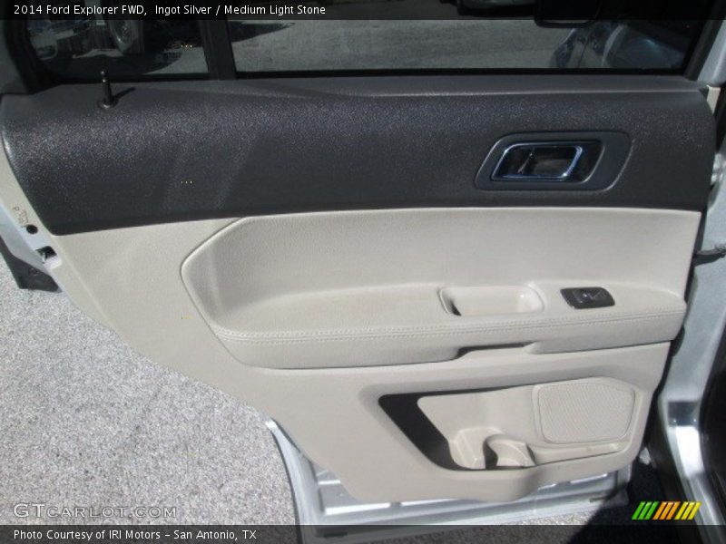 Ingot Silver / Medium Light Stone 2014 Ford Explorer FWD