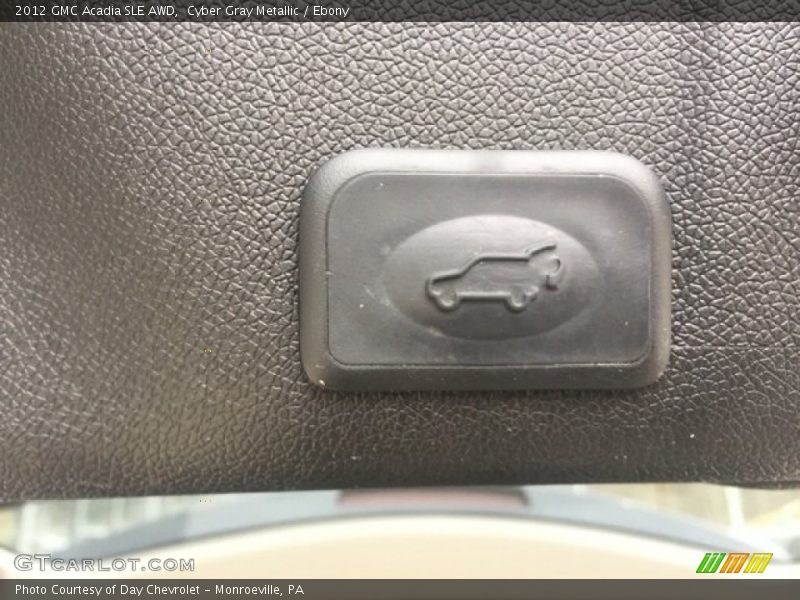 Cyber Gray Metallic / Ebony 2012 GMC Acadia SLE AWD
