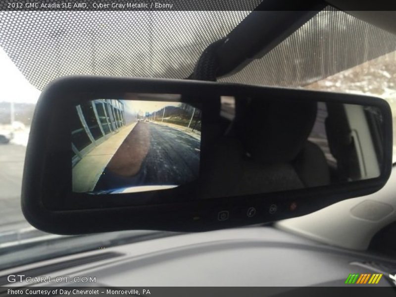 Cyber Gray Metallic / Ebony 2012 GMC Acadia SLE AWD