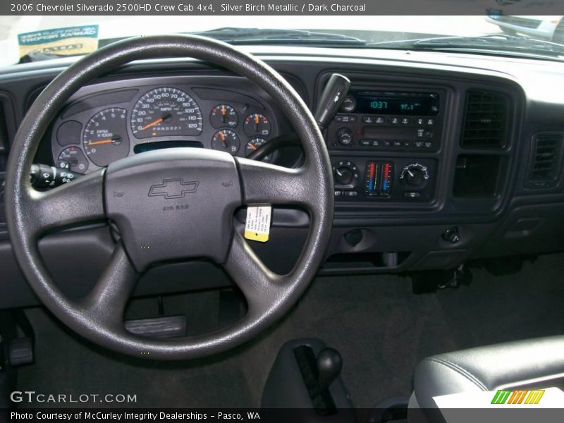 Silver Birch Metallic / Dark Charcoal 2006 Chevrolet Silverado 2500HD Crew Cab 4x4