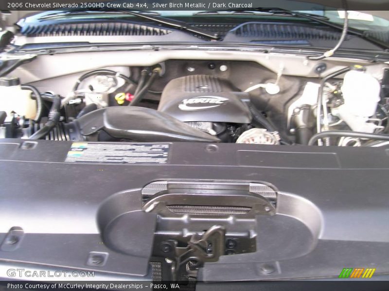 Silver Birch Metallic / Dark Charcoal 2006 Chevrolet Silverado 2500HD Crew Cab 4x4