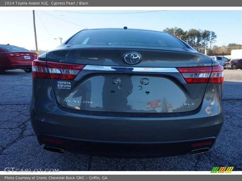 Cypress Pearl / Black 2014 Toyota Avalon XLE