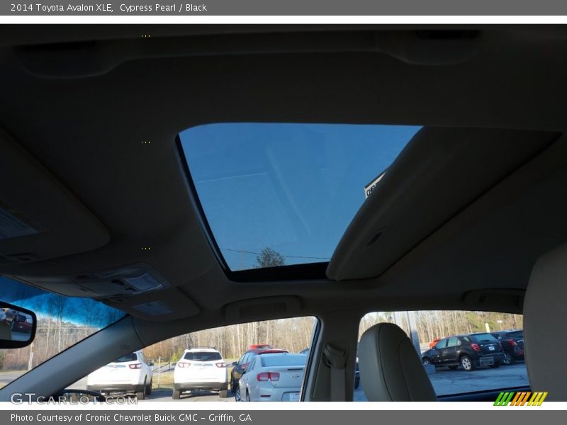 Cypress Pearl / Black 2014 Toyota Avalon XLE