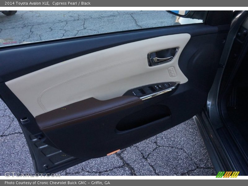 Cypress Pearl / Black 2014 Toyota Avalon XLE