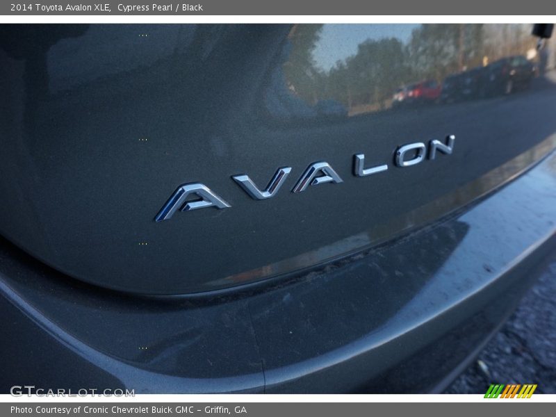 Cypress Pearl / Black 2014 Toyota Avalon XLE