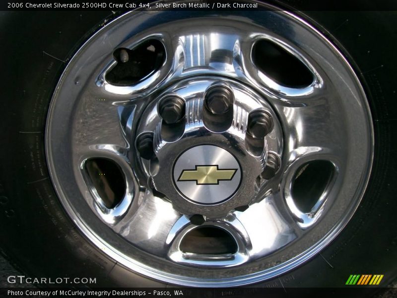Silver Birch Metallic / Dark Charcoal 2006 Chevrolet Silverado 2500HD Crew Cab 4x4
