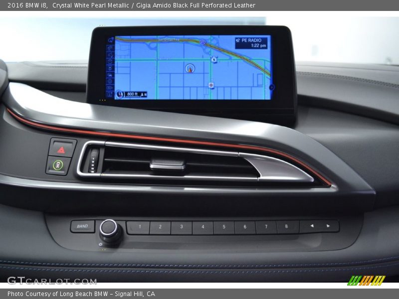Navigation of 2016 i8 