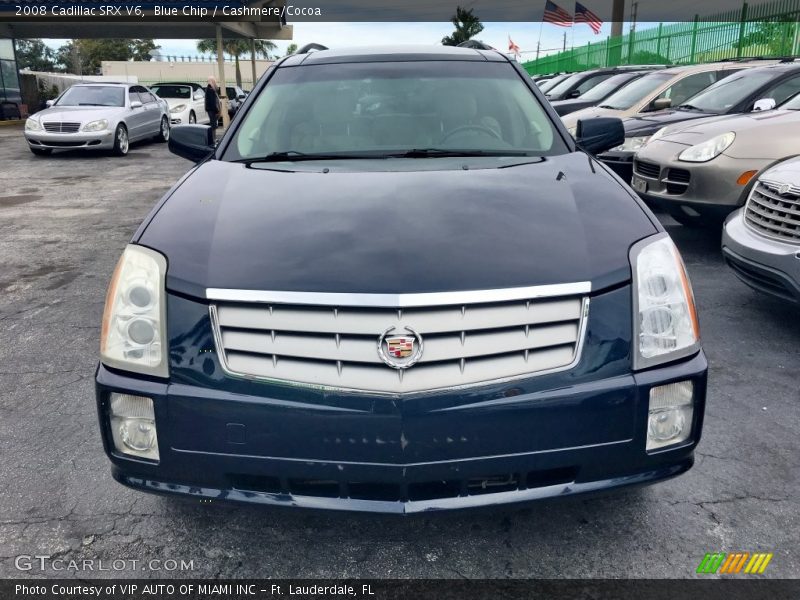 Blue Chip / Cashmere/Cocoa 2008 Cadillac SRX V6
