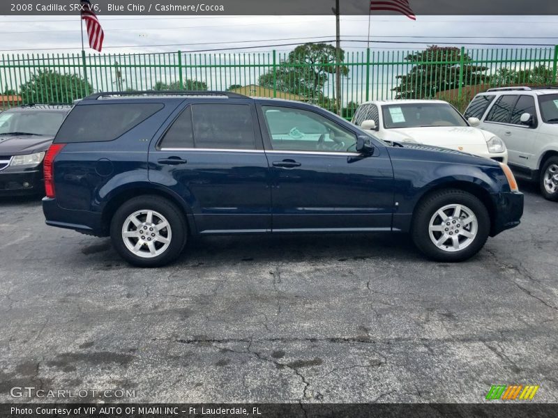 Blue Chip / Cashmere/Cocoa 2008 Cadillac SRX V6