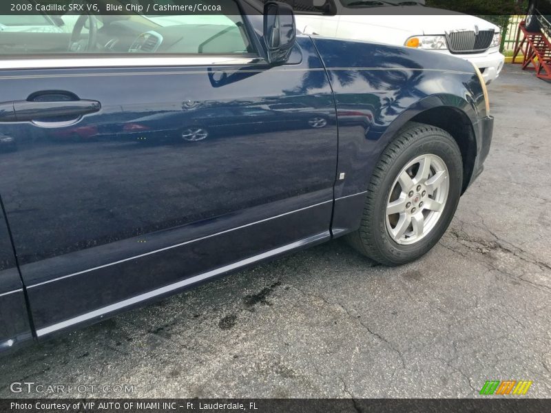 Blue Chip / Cashmere/Cocoa 2008 Cadillac SRX V6