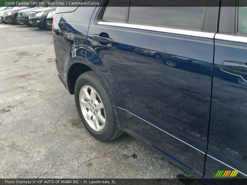 Blue Chip / Cashmere/Cocoa 2008 Cadillac SRX V6