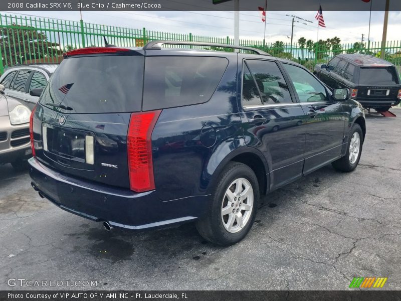 Blue Chip / Cashmere/Cocoa 2008 Cadillac SRX V6
