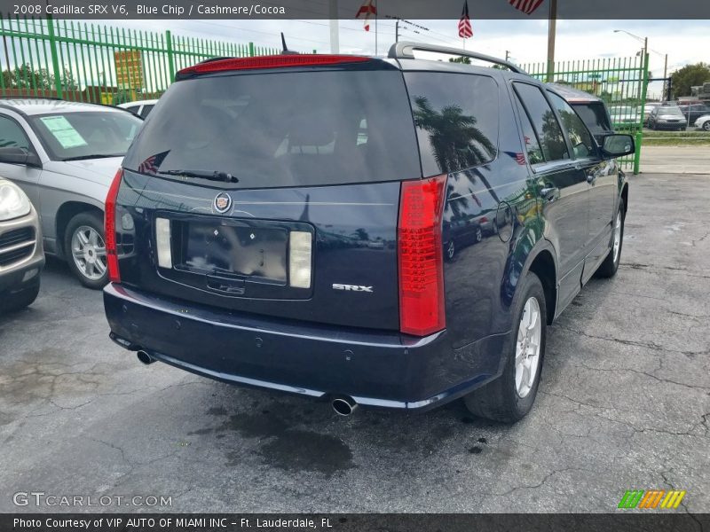 Blue Chip / Cashmere/Cocoa 2008 Cadillac SRX V6