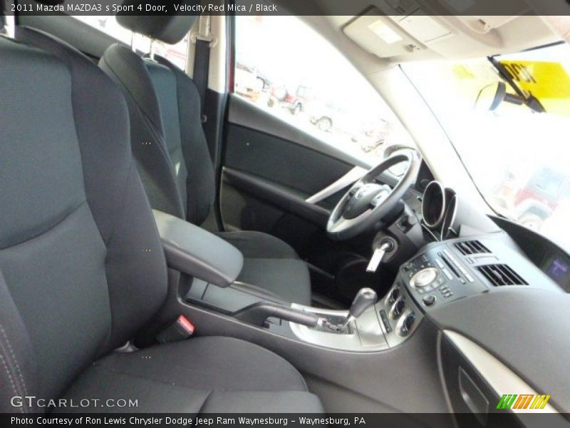Velocity Red Mica / Black 2011 Mazda MAZDA3 s Sport 4 Door