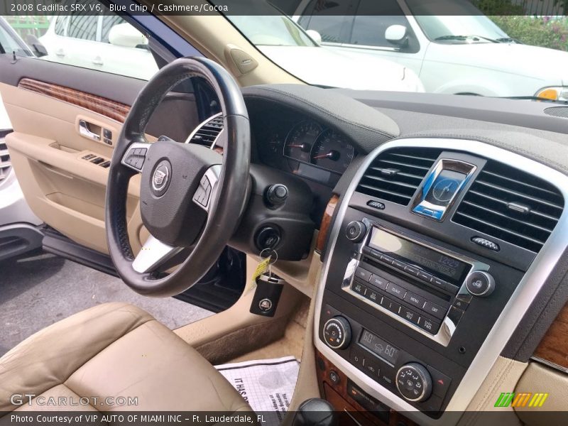 Blue Chip / Cashmere/Cocoa 2008 Cadillac SRX V6