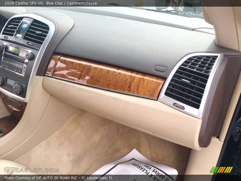 Blue Chip / Cashmere/Cocoa 2008 Cadillac SRX V6
