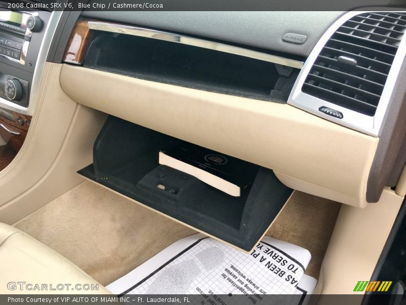 Blue Chip / Cashmere/Cocoa 2008 Cadillac SRX V6