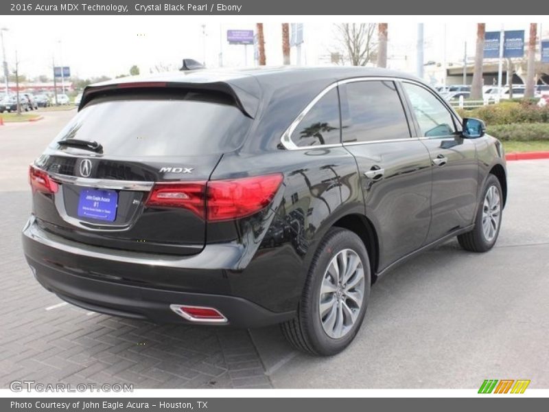 Crystal Black Pearl / Ebony 2016 Acura MDX Technology