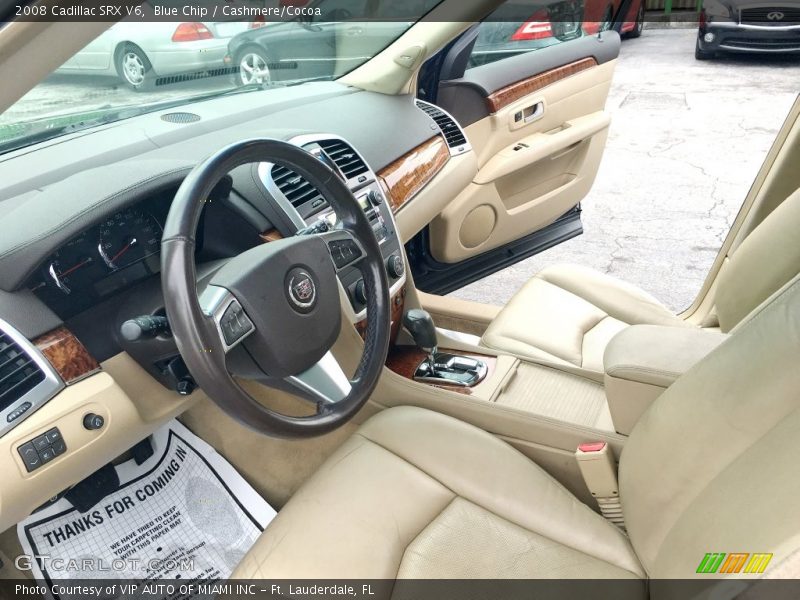 Blue Chip / Cashmere/Cocoa 2008 Cadillac SRX V6