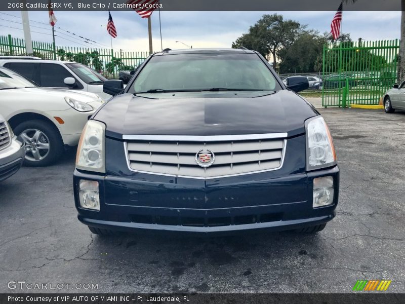 Blue Chip / Cashmere/Cocoa 2008 Cadillac SRX V6